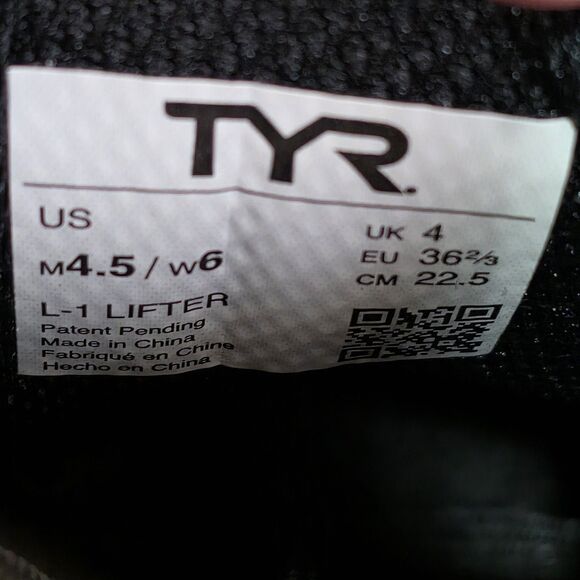 TYR L-1 Lifter Weightlifting Gym Shoes Mint Pink Purple Women's Size 6 - Picture 7 of 7